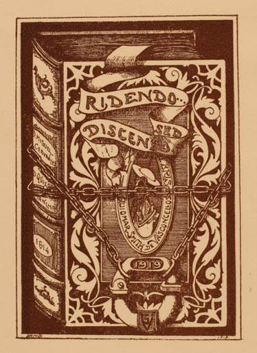 Exlibris by ? Unbekannt from Unknown for Guiomar Smith - Book 