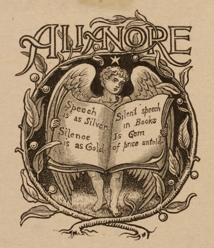 Exlibris by ? Unbekannt from Unknown for ? Alianore - Angel Jugend 