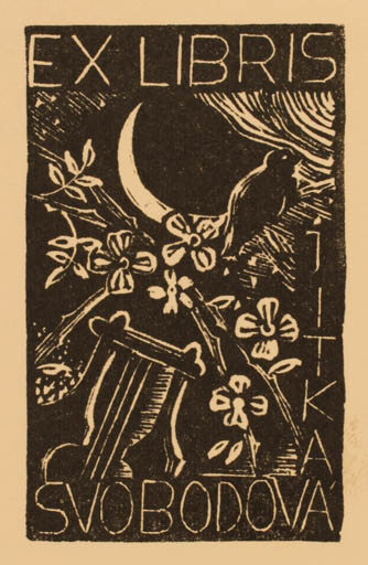 Exlibris by ? Unbekannt from Unknown for Jitka Svoboda - 