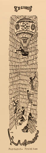 Exlibris by ? Unbekannt from Unknown for ? Kantonser - Book 