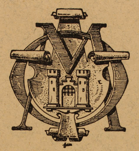 Exlibris by ? Unbekannt from Unknown for ? M. O. - Monogram 