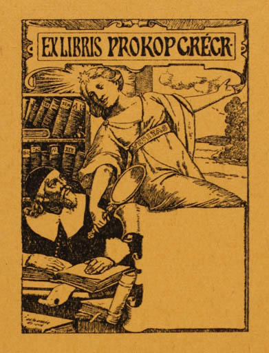 Exlibris by ? Unbekannt from Unknown for Gregr Prokop - 