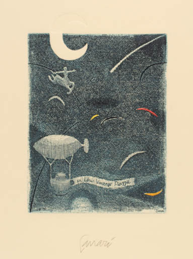 Exlibris by Lanfranco Lanari from Italy for ? ? - Cosmos 