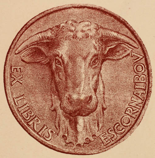 Exlibris by ? Unbekannt from Unknown for ? Escornalbov - Fauna 