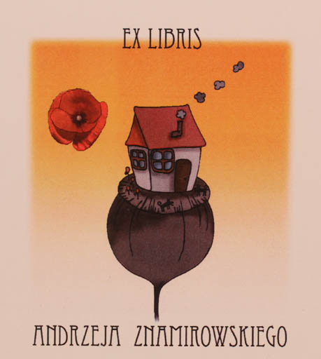 Exlibris by Weroniki Podstawki from Poland for Andrzeja Znamirowskiego - 