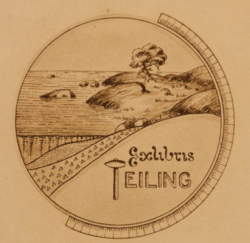 Exlibris by ? ? from Estonia for ? Teiling - Scenery/Landscape 