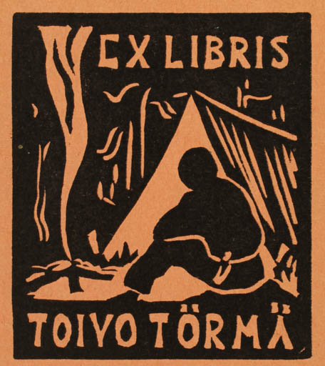 Exlibris by Pekka Törmä from Finland for Toivo Törmä - 