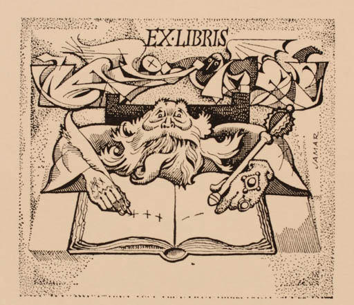 Exlibris by Michel Jamar from France for ? ? - 