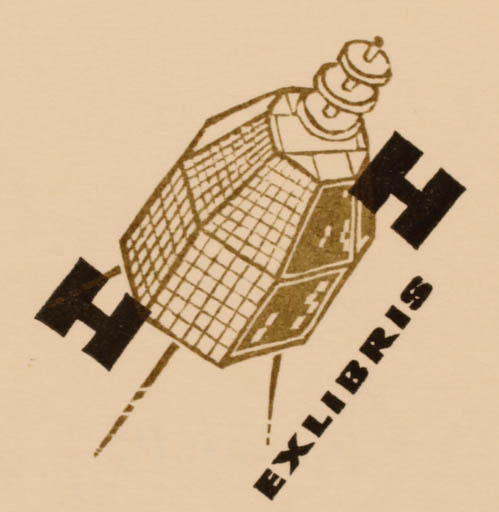 Exlibris by Ottmar Premstaller from Austria for ? H. H. - Technology 