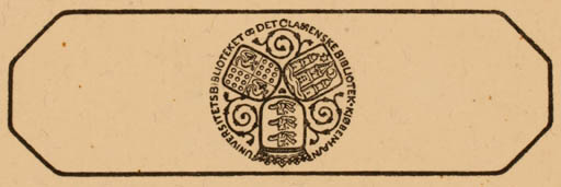 Exlibris by Knud V. Engelhardt from Denmark for København Universitetsbiblioteket - Heraldry 