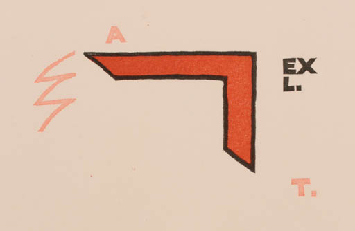 Exlibris by Cees Andriessen from Netherland for ? A. T. - Abstract 