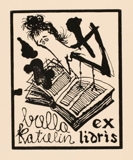 Exlibris by ? Unbekannt from Czech Republic for Balla Katelin - Book 