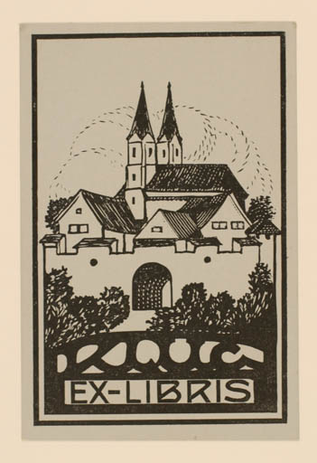 Exlibris by ? Unbekannt from Czech Republic for ? Klug - City Church 