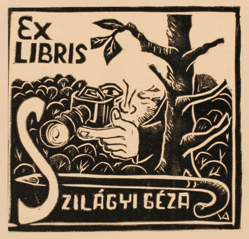 Exlibris by Antal Varga from Hungary for Gezaek Szilagyi - Photography Hobby 