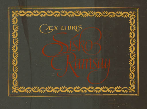 Exlibris by Hannu Paalasmaa from Finland for Sisko Ramsey - Text/Writing 