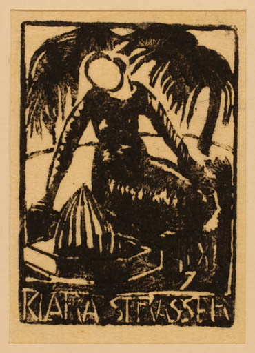 Exlibris by ? Unbekannt from Unknown for Riata Stausser - 