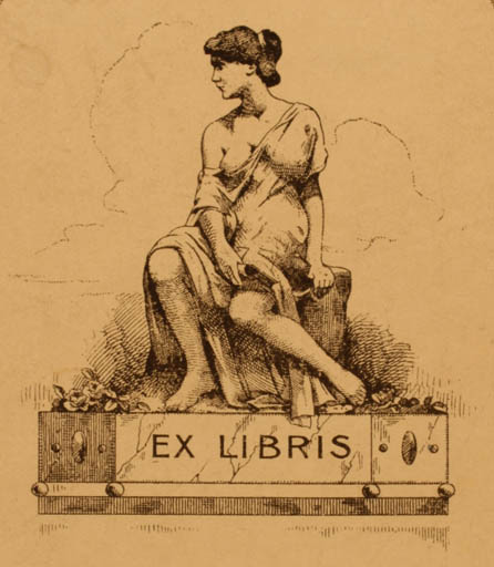 Exlibris by ? Unbekannt from Unknown for ? Universalexlibris - Woman 