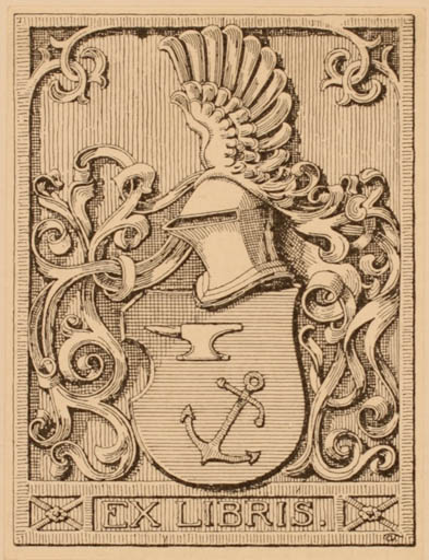 Exlibris by ? Unbekannt from Unknown for ? Vor der Schrift - Heraldry 