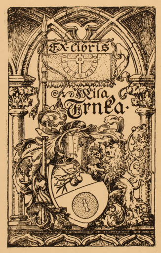 Exlibris by ? Unbekannt from Czech Republic for Lisa Trnka - Heraldry 