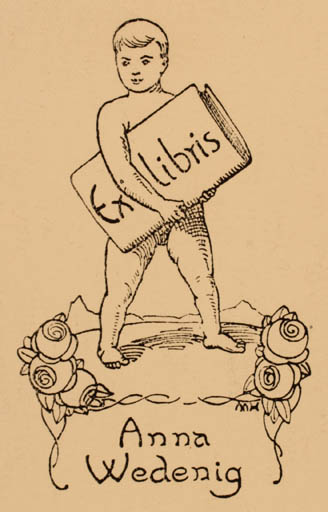 Exlibris by ? Unbekannt from Germany for Anna Wedenig - Child Book 