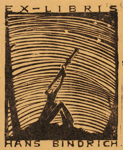 Exlibris by ? Unbekannt from Germany for Hans Bindrich - Abstract 
