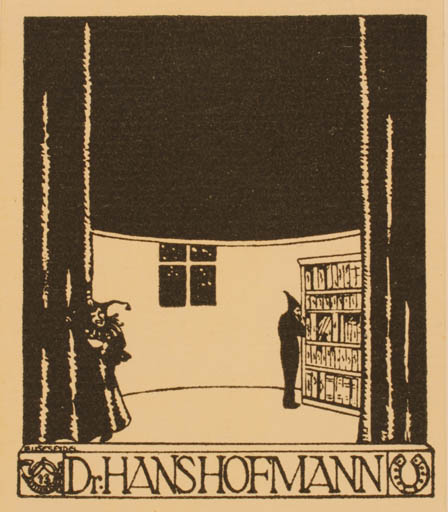 Exlibris by ? Unbekannt from Germany for Dr. Hans Hofmann - 