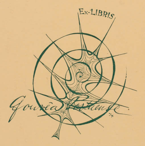 Exlibris by ? Unbekannt from Unknown for Gouvea Portiense - Abstract 