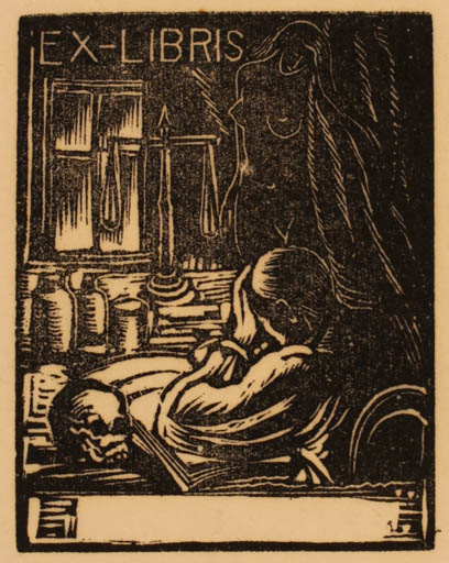 Exlibris by ? Unbekannt from Unknown for ? Vor der Schrift - 