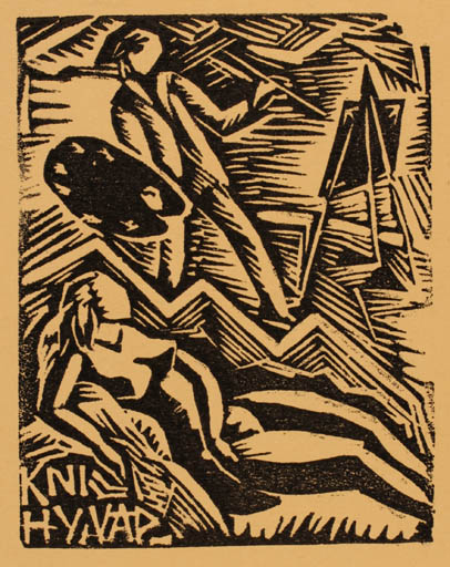Exlibris by ? Unbekannt from Unknown for Y. Vap - Art 