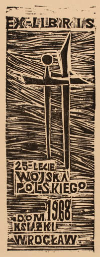 Exlibris by ? Unbekannt from Unknown for Dom Ksiazki Wroclaw - 