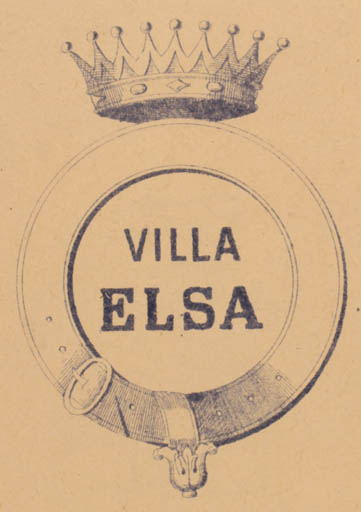 Exlibris by ? Unbekannt from Unknown for ? Villa Elsa - 