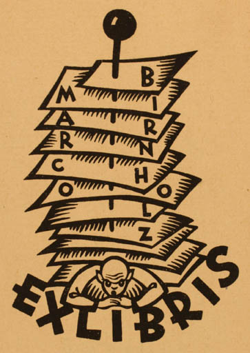 Exlibris by ? Unbekannt from Unknown for Marco Birnholz - 