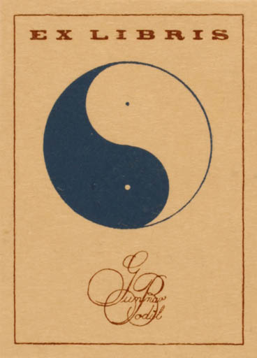 Exlibris by ? Unbekannt from Unknown for Gunnar Bodil - 