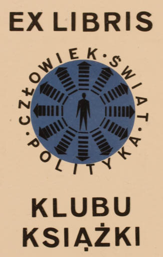 Exlibris by ? Unbekannt from Unknown for Klubu Ksiazki - 