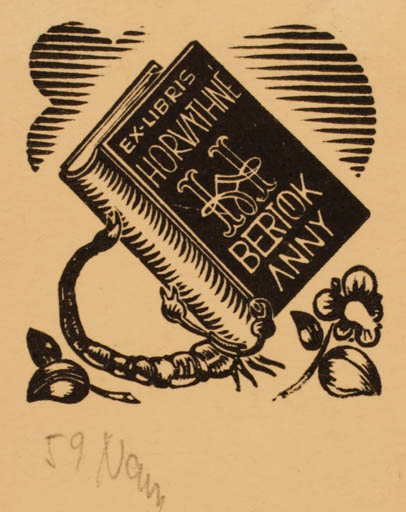 Exlibris by ? Unbekannt from Unknown for Anny Bertok - Book 