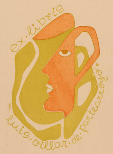Exlibris by ? Unbekannt from Unknown for Luis Villar de Partearroyo - Abstract 