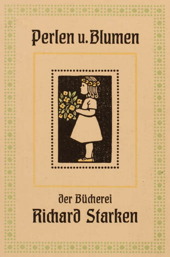 Exlibris by ? Unbekannt from Unknown for Richard Starken - Child Flower 