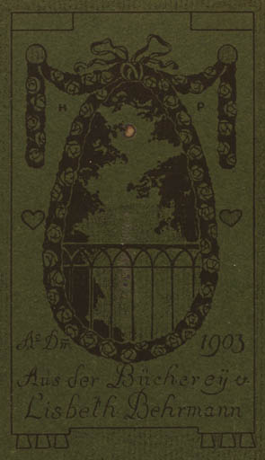 Exlibris by ? Unbekannt from Unknown for Lisbeth Behrmann - Flora Scenery/Landscape 
