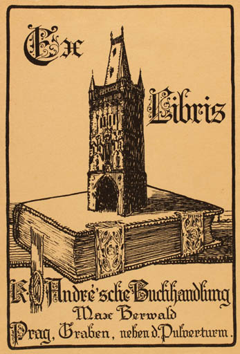 Exlibris by ? Unbekannt from Unknown for Buchhandlung Andresche - Book 