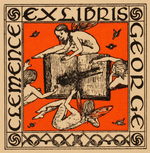 Exlibris by ? Unbekannt from Unknown for Clemence George - 