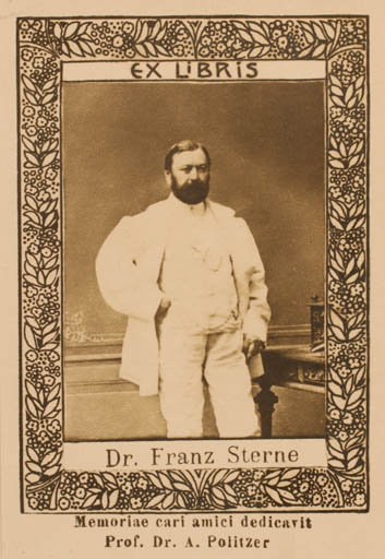 Exlibris by ? Unbekannt from Unknown for Dr. Franz Sterne - Photography 