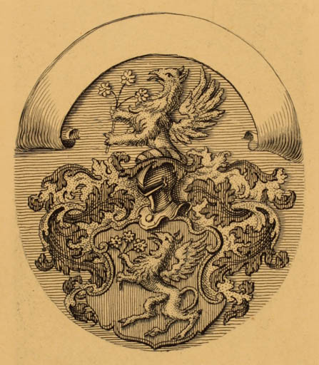 Exlibris by ? Unbekannt from Unknown for ? Unbekannt - Heraldry 