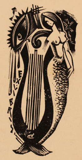 Exlibris by ? Unbekannt from Unknown for ? Unbekannt - Mermaid Music 