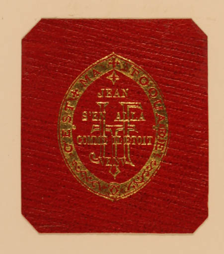 Exlibris by ? Unbekannt from Unknown for Jean Alla - Super Exlibris 