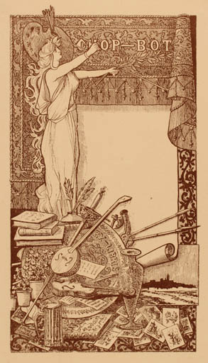 Exlibris by ? Unbekannt from Unknown for ? Club Chop-Bot - Woman 