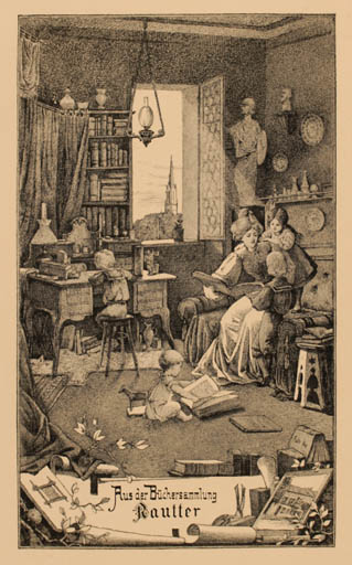 Exlibris by ? Unbekannt from Unknown for ? Rautter - Interior 