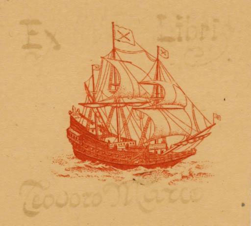 Exlibris by ? Unbekannt from Unknown for ? Unbekannt - Maritime 